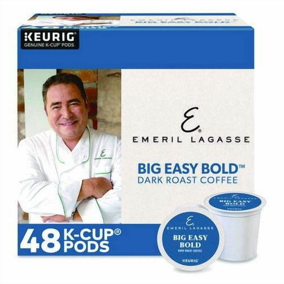 Big Easy Bold Coffee K-Cups, 0.4 oz, 48/Box | Bundle of 2