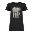 thumbnail image 1 of Big Elephant Shaped T-Shirt Women -Image by Shutterstock, Female x-Large, 1 of 2