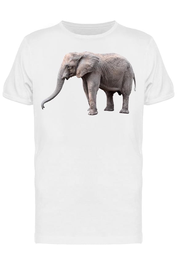 Big Elephant Walking T-Shirt Men -Image by Shutterstock, Male Small