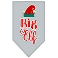 thumbnail image 1 of Christmas Pet and Dog Bandana Screen Printed, "Big Elf", 1 of 10