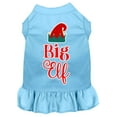 thumbnail image 1 of Christmas Pet Dog  Cat Dress Screen Printed, "Big Elf", 1 of 10