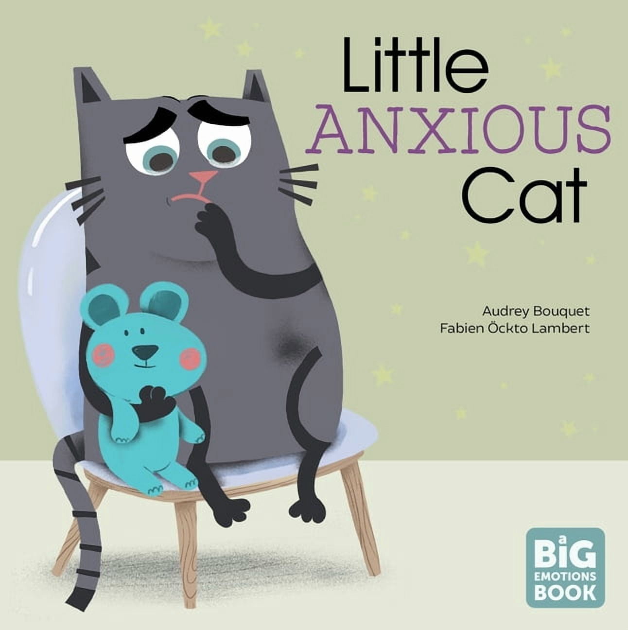 Big Emotions Book Little Anxious Cat, (Hardcover) - Walmart.com
