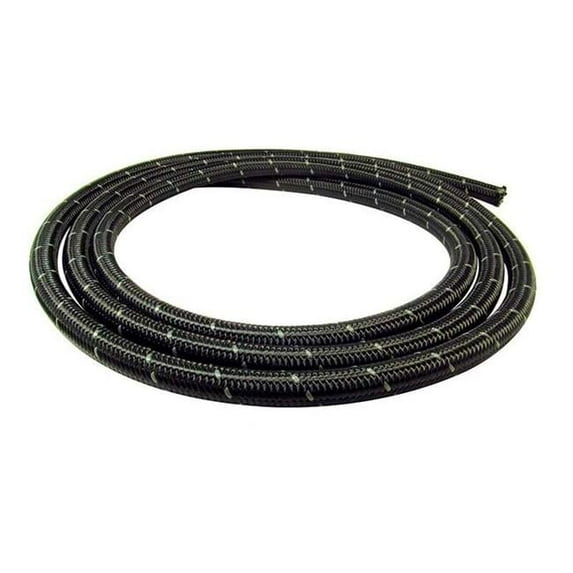 Big End Performance 8AN x 10 ft. Flex-Fuel Hose - Black