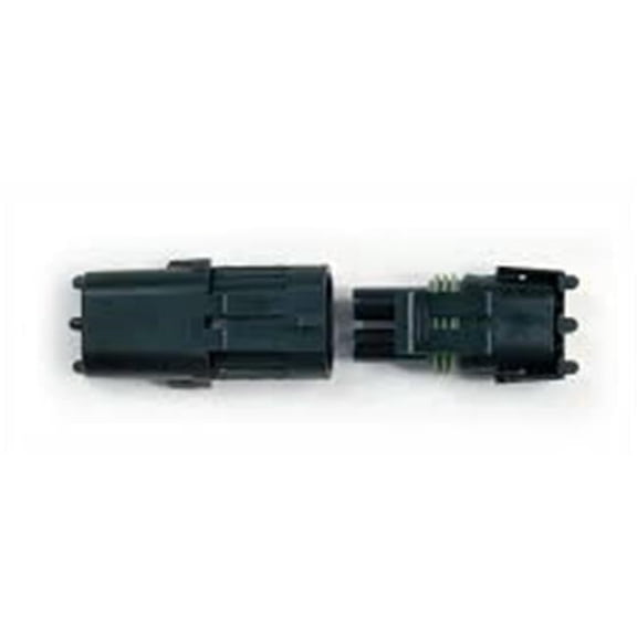 Big End Performance BEP54001 3 Pin Weather Pac Connector, Pack of 5