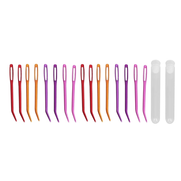 Big Eye Bent Needle, Tapestry Needles Big Eye Design 16 Pieces With Storage Boxes For Tapestry Sewing For Tapestry Weaving For