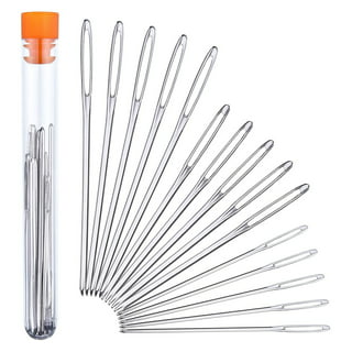 Hand Sewing , Big Eye Sewing Needle Metal Large Eye Needle, For Sewing  Embroidery Home