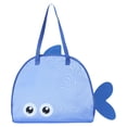 thumbnail image 1 of Big Eyed Fish Tote Bag Mesh Beach Bag Large Capacity Toiletry Organizer for Swimming Pool Travel Cute Cartoon Animal Mesh Handbag for Kids and Adults, 1 of 7