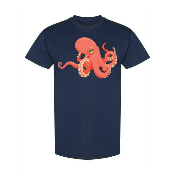 Big Eyed Octopus T-Shirt Women -Image by Shutterstock, Female Medium