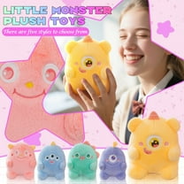 Big Eyed Plush Stuffed Animal Toy - Super Soft Large Eye Plushie Doll for Kids, Cute Birthday Gift for Baby Girls and Boys, Super Soft Stuffed Animal Party Favors