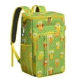 thumbnail image 1 of Big Eyes Owl Night Print Backpack Cooler, Insulated Leakproof Cooler Bag, Waterproof Lunch Backpack for Forest Lovers, Travel, Office, Picnic, 1 of 4