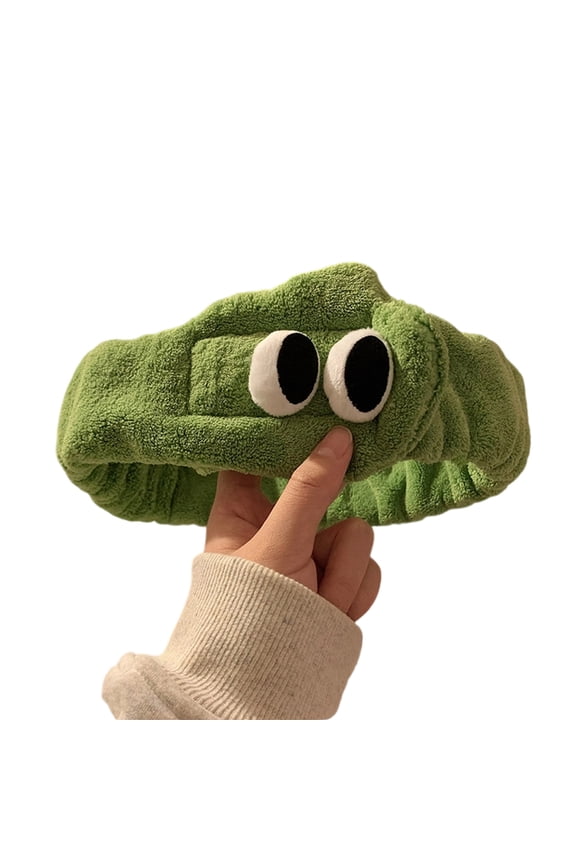 Big Eyes Plush Headband with Floppy Ears Ear Hair Accessory for Costumes