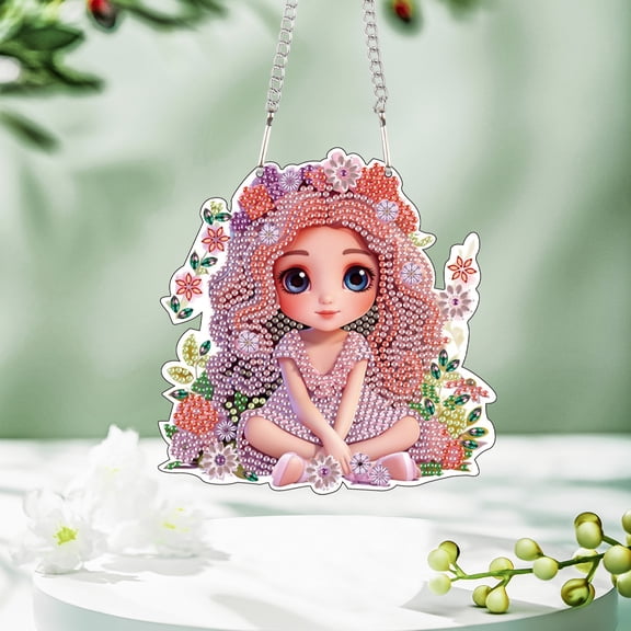 Big Eyes Pretty Angel Diamond Art Painting Kit Wall Hanging