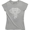 thumbnail image 1 of Big Face Elephant by The Mountain Giant Head Zoo Animal Lover Womens T-Shirt, 1 of 4