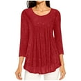 thumbnail image 1 of Big Fall TaLove Long Sleeve Shirts For Women Casual,Women Blouses Casual Button Down Womens Tops Plus Size V Neck Shirts For Women Graphic Tees OutfitsFall Outfits For Women 2025, 1 of 5
