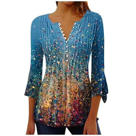 Big Fall TaLove Long Sleeve Shirts For Women Cotton,Women Blouses Summer Womens Tops Plus Size Trendy Shirts For Women V Necks GraphicFall Outfits For Women 2025
