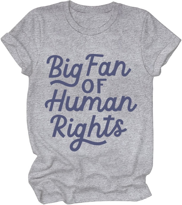 Big Fan Of Human Rights Shirt, Big Fan Of Human Rights T-Shirts For ...