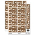 thumbnail image 1 of Big Fan Sports Foam Finger Teacher Student School Sticker Set - Brown - Gloss Finish - 2.00" Large, 1 of 7