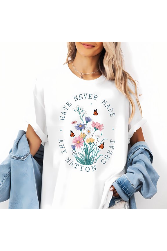 Big Fan of Human Rights Tee - Unisex Shirt Human Rights Shirt, Political Activism Shirt, Feminist Gift - Double-sided printing