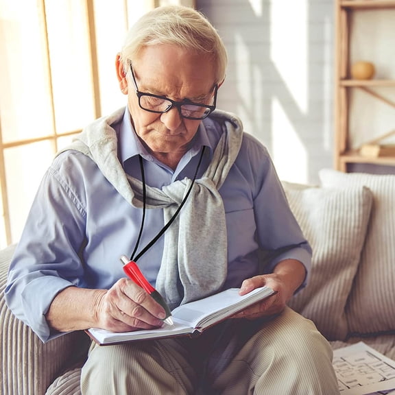 Big Fat Ballpoint Pens, Weighted Fat Pens Balanced Weight Strengthen Muscles Retractable 5pcs For Tremble