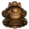 thumbnail image 1 of Big Feng Shui Frog, Money Frog, Three-Legged Toad for Business, 1 of 3