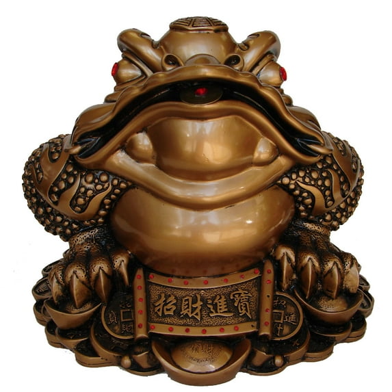 Big Feng Shui Frog, Money Frog, Three-Legged Toad for Business