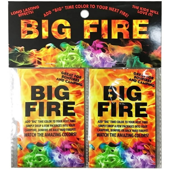 Big Fire Campfire Color Changer 2 Pack (6 Count)