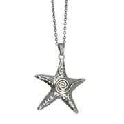 Big Five-pointed Star Design Cool Niche Pendant Necklace Ins Wind Retro Old