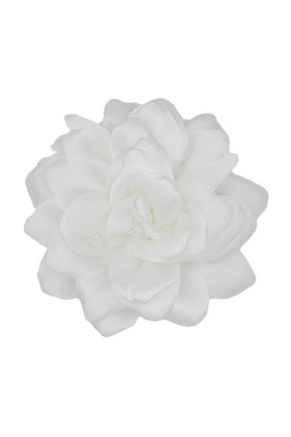 Big Flower Brooch Pin Handmade Lapel Pin Jewelry Beautiful Fabric Flower Brooch Pin for Women Attire