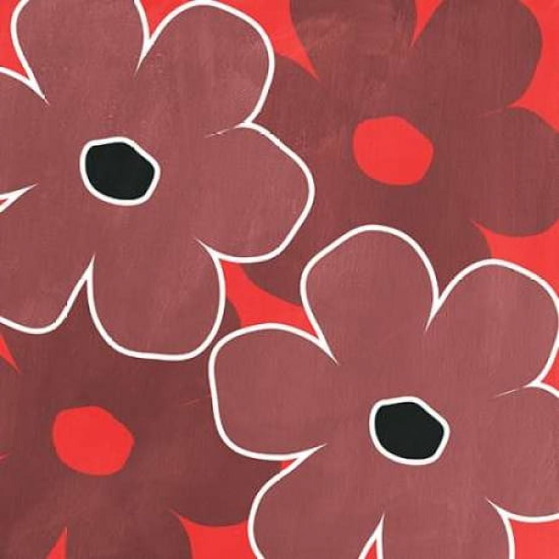 Big Flowers I Canvas Art - Linda Woods (24 x 24)
