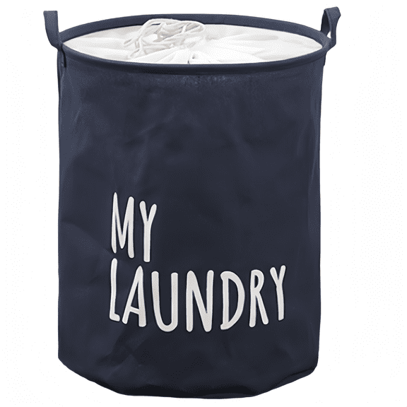 Big Foldable Fabric Toy And Laundry Basket For Home With Convenient Handle