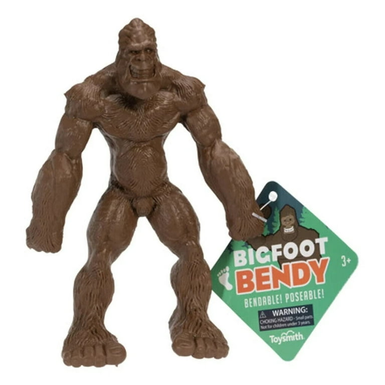 5in Tall Poseable Big Foot Bendy Toy Action Figure for 3yr plus