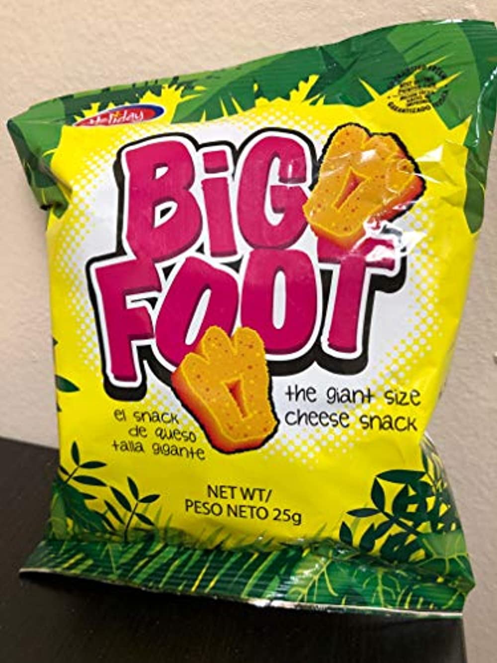 Big Foot Cheese, Giant Cheese Snack, 10.5 oz Bag