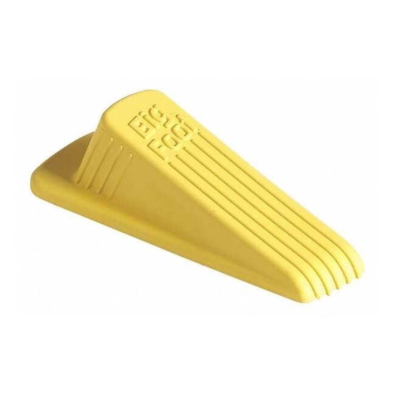 Big Foot ColorStops Doorstop, Yellow