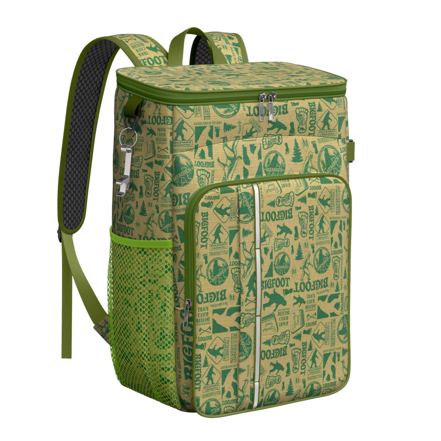 Big Foot Creature Lovers Cooler Backpack, Insulated Leak Proof Backpack ...