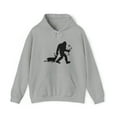 thumbnail image 1 of Big Foot Deer Bow Hunting Hooded Sweatshirt, 1 of 4