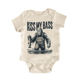 thumbnail image 1 of Big Foot Fishing Fish Newborn Baby Bodysuit, 1 of 6