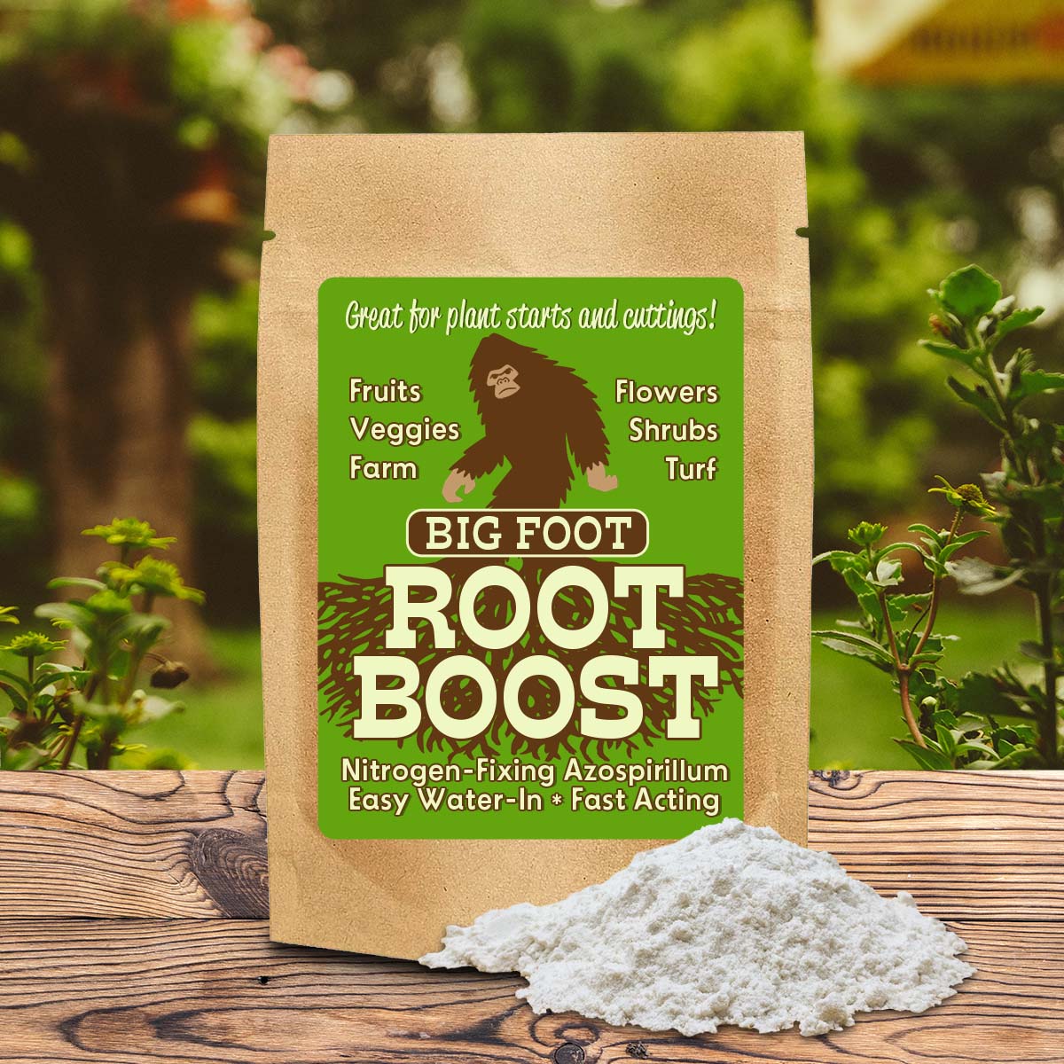Big Foot Root Boost Azospirillum Naturally Promotes Rooting, Grow New