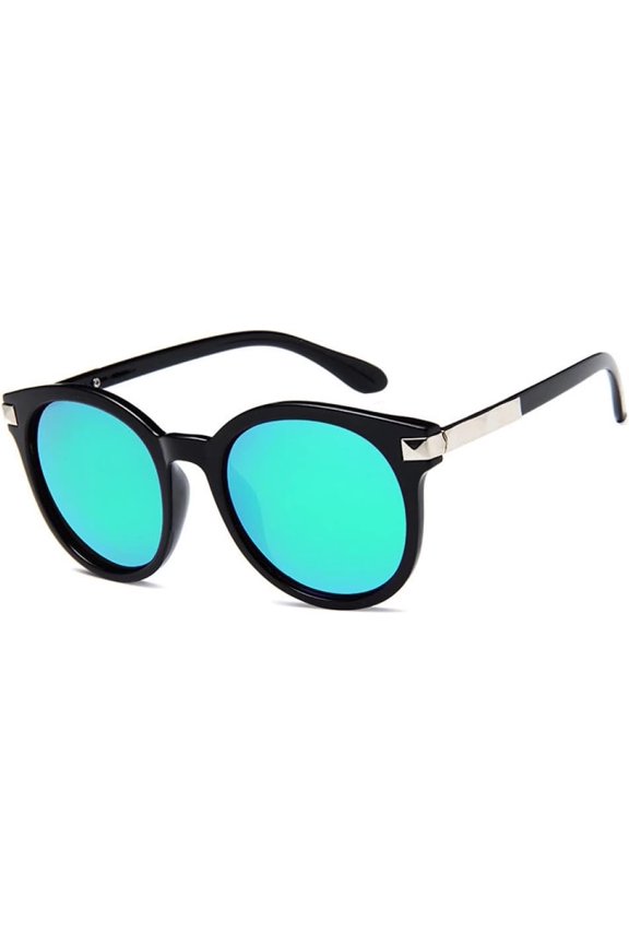 Big Frame Sunglasses Colorful Mercury Reflective Sunglasses Street Photography Sunglasses