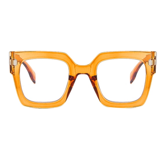 Big Frame Sunglasses for Women Men, 80s Classic Vintage Fashion Sun Glasses, UV Protection Oversized Shades for Driving, Travel, Outdoor, Lightweight Eyewear, Yellow