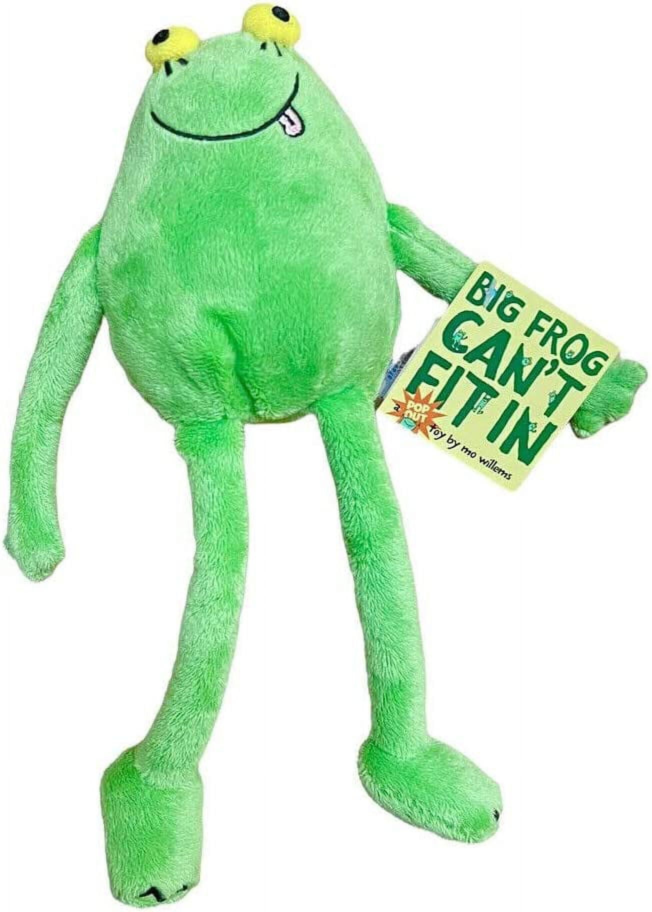 Big Frog Can't Fit in by Mo Willems 8” Plush Soft Stuffed Animal Rare New