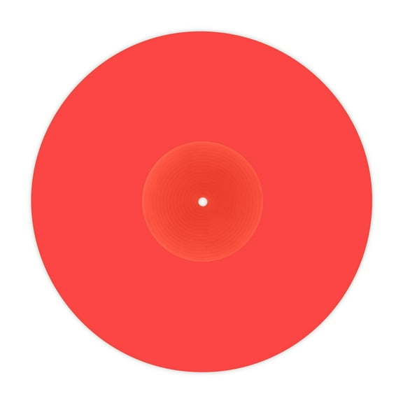 Big Fudge Acrylic Mat - Static Vibration Reducing Record Turntable Player,12", Pink