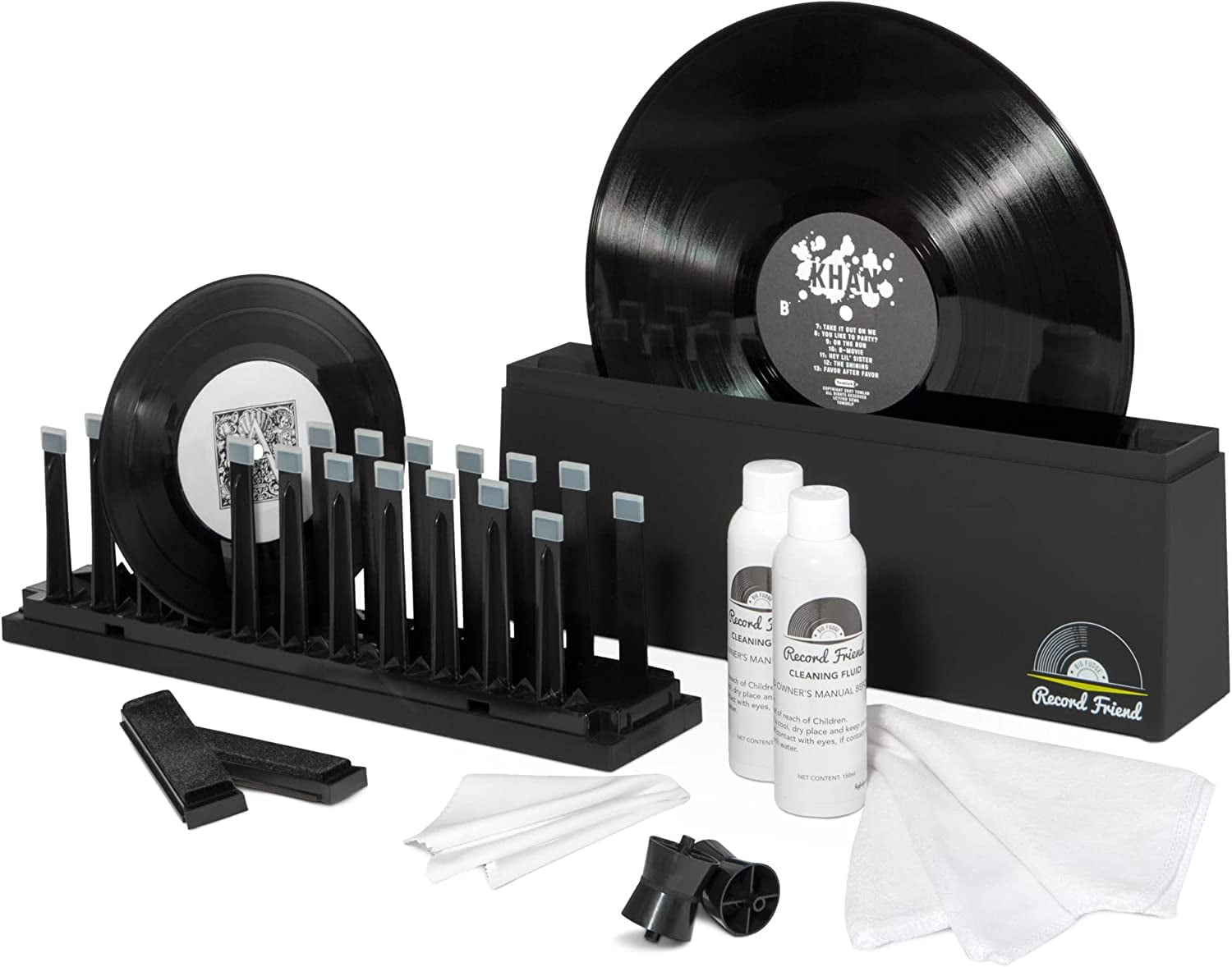 Big Fudge Vinyl Record Cleaning Kit for Vinyl Records - Includes