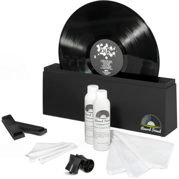 Big Fudge Vinyl Record Electronic Cleaning Kit with Microfiber Cloth