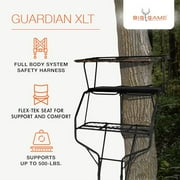 Big Game 2 Person Deer Hunting Ladder Climbing Tree Stand with Flex-Tek Seat