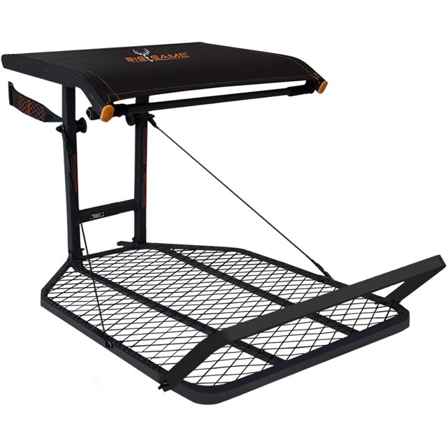 Big Game Captain XC HangOn Treestand, Lightweight Steel Construction