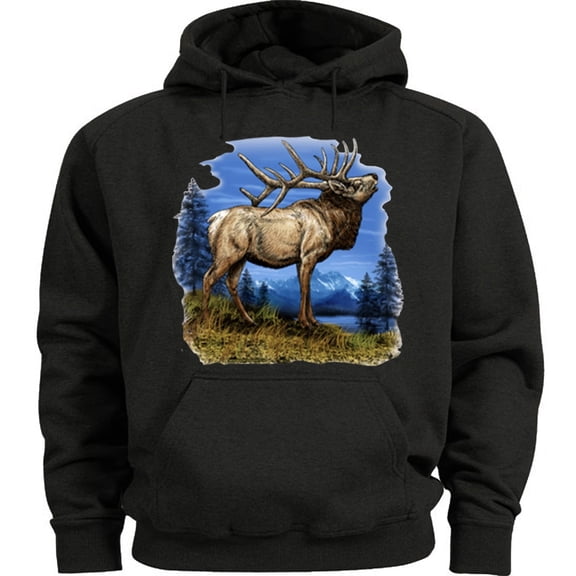 Big Game Deer Elk Hunting Clothes Gear Hoodie Sweatshirt Clothing Accessories Gifts Mens