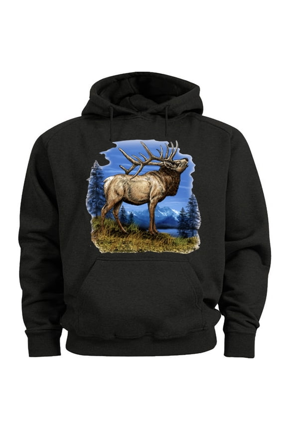 Big Game Deer Elk Hunting Clothes Gear Hoodie Sweatshirt Clothing Accessories Gifts Mens