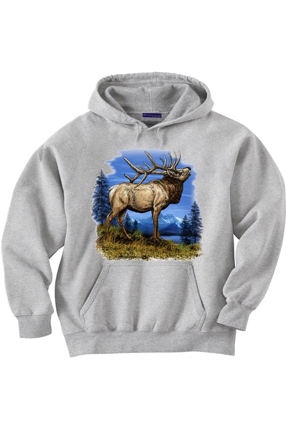 Big Game Elk Hunting Clothes Hunter Hoodie Sweatshirt Clothing Accessories Gifts Mens