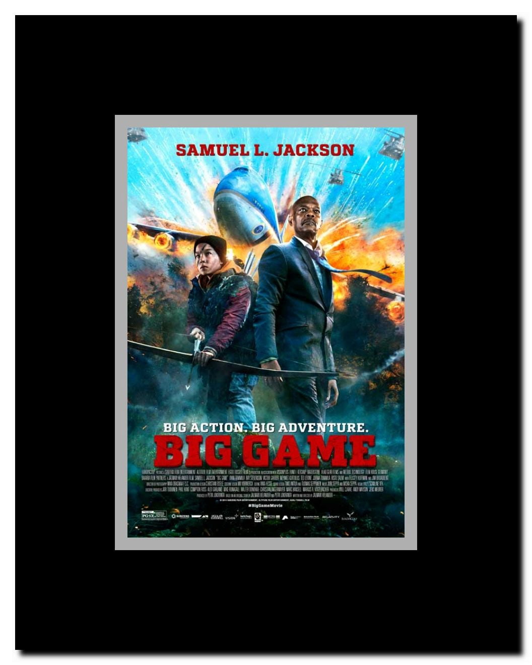 Big Game Framed Movie Poster
