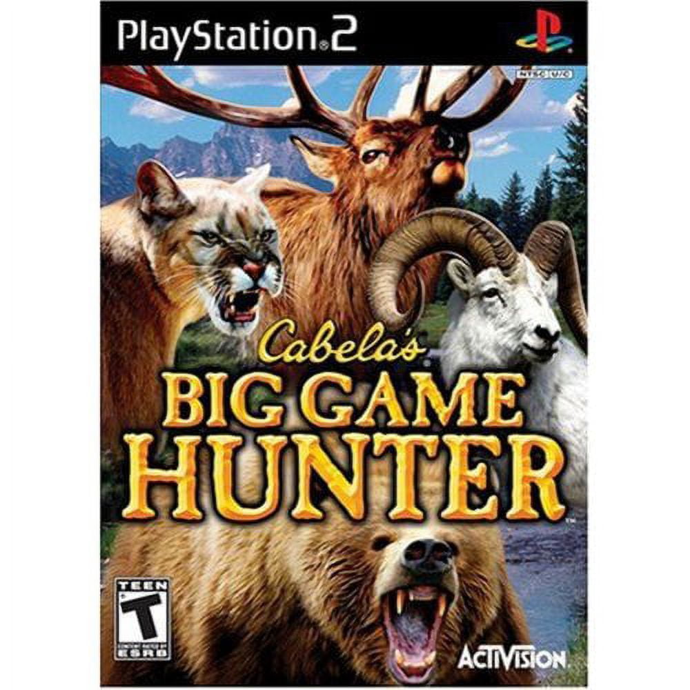 Lot of 4 Cabela's Outdoor Hunting Video Games: Playstation 2 - PS2 -  Activision